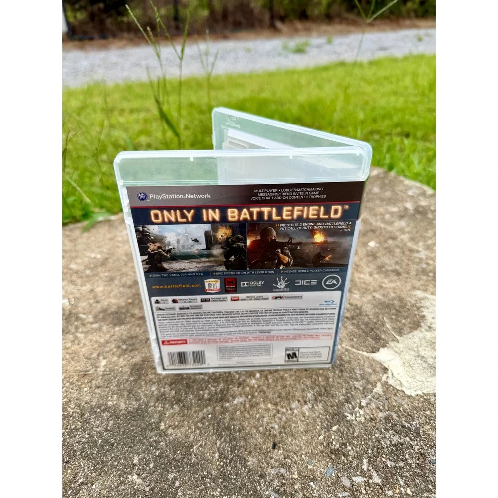 Battlefield 4 Sony PlayStation 3 PS3 FPS Shooter Video Game EA DICE 2013-Tested